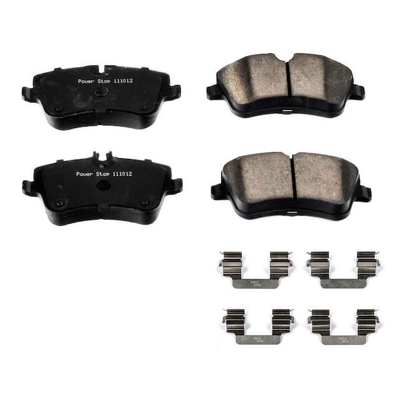 Front Brake Pad Set - Compatible with 2006 - 2007 Mercedes-Benz C280