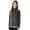 Black, variant on Apparel 5763 Women's Space Dye Performance Pullover-Navy-XXL
