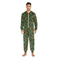 thumbnail image 6 of joogoo Pine Cone Leaves Christmas Unisex Adults Onesies Pajamas Jumpsuits L, 6 of 7