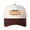 Brown, variant on CERTIFIED Yuppie Embroidered Patchwork Trucker Cap | Adjustable Unisex Snapback, Modern Essential
