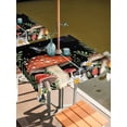 thumbnail image 2 of Outdoor Tablecloths with Umbrella Hole & Zipper, Spring Mushrooms 54x54 Inch Square Tablecloths, Farmhouse Pastoral Botanical Stars Rustic Waterproof Table Cloth, Patio/Pool/Picnic Table Covers, 2 of 8