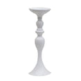 thumbnail image 2 of 2 Uds. De Soporte Largo Para Velas De Metal, Portavelas Para Té, Candelero, Jarrón De Flores Blanco-M Macarena Portavelas Portavelas, 2 of 6