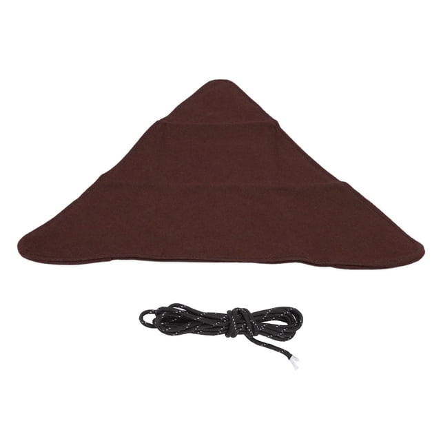 Tabouret en Tissu, Matériau de Tabouret de Camping Pliable Ergonomique Fait à la Main Léger Haute Résistance pour Camping en Plein Air pour Randonnée pour Pêche Brun