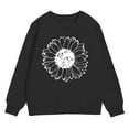 thumbnail image 4 of Zshosam Sweatshirt Girl's Cute Graphic Crew Neck Sweatshirt Long Sleeve Pullover Tops T Shirt,Black 6 Years, 4 of 4