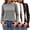 Black-White-Gray, variant on 3 Pack Tshirts for Women Long Sleeve Mock Neck Women T-shirts Loose Fit Pullover Tops Casual Base Layer