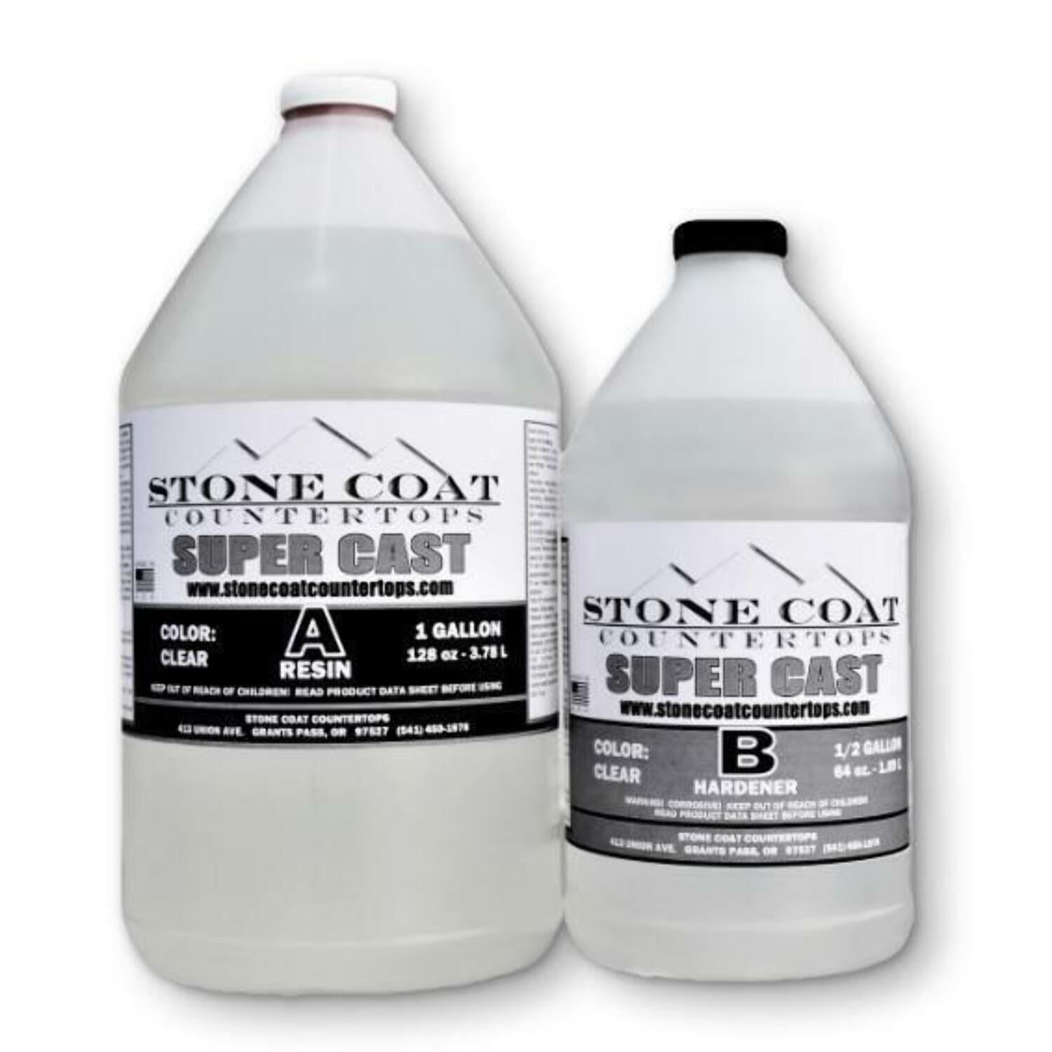 East Coast Resin Epoxy 32 Oz Kit Crystal Clear for Super Gloss Coating and  Table Tops 