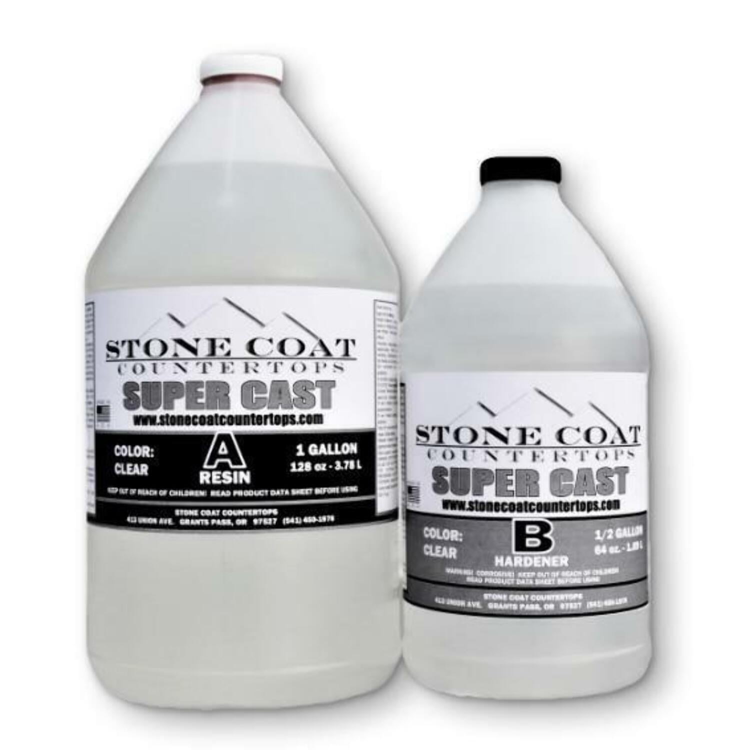 Super Cast 1.5 Gallon Epoxy Kit Stone Coat Kuwait Ubuy