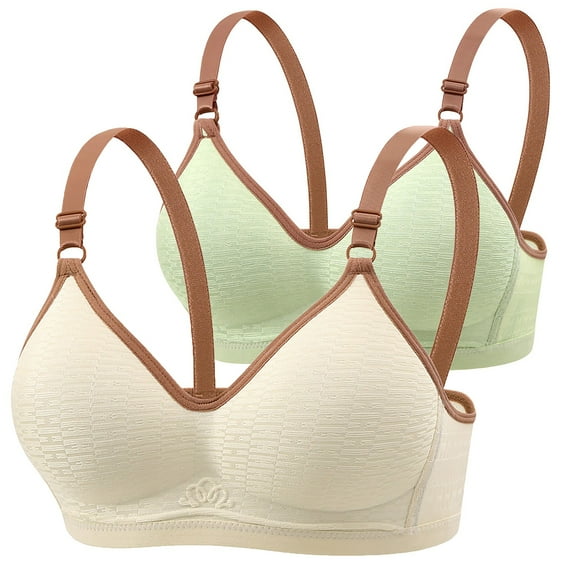 ManxiVoo Women Bralette Non Padded Soft Cup Comfort Bra Breathable Thin Fabric Everyday Lounge Wear B Size B