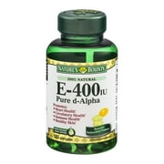 Nature's Bounty E 400 Iu Natural Pure D-