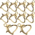 thumbnail image 2 of Lobster Buckles 10Set Designed for Jewelry Making Suitable for Women Crafted from Metal in Elegant Golden Finish, 2 of 5