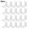 thumbnail image 2 of 20Pcs Clear Acrylic Display Stand Adjustable Bracket Stand For Bowl Plate Photo Frame Phone Display Plastic Tag Rack 11.5x6x11cm, 2 of 7