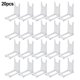 thumbnail image 2 of 20Pcs Clear Acrylic Display Stand Adjustable Bracket Stand For Bowl Plate Photo Frame Phone Display Plastic Tag Rack 11.5x6x11cm, 2 of 7