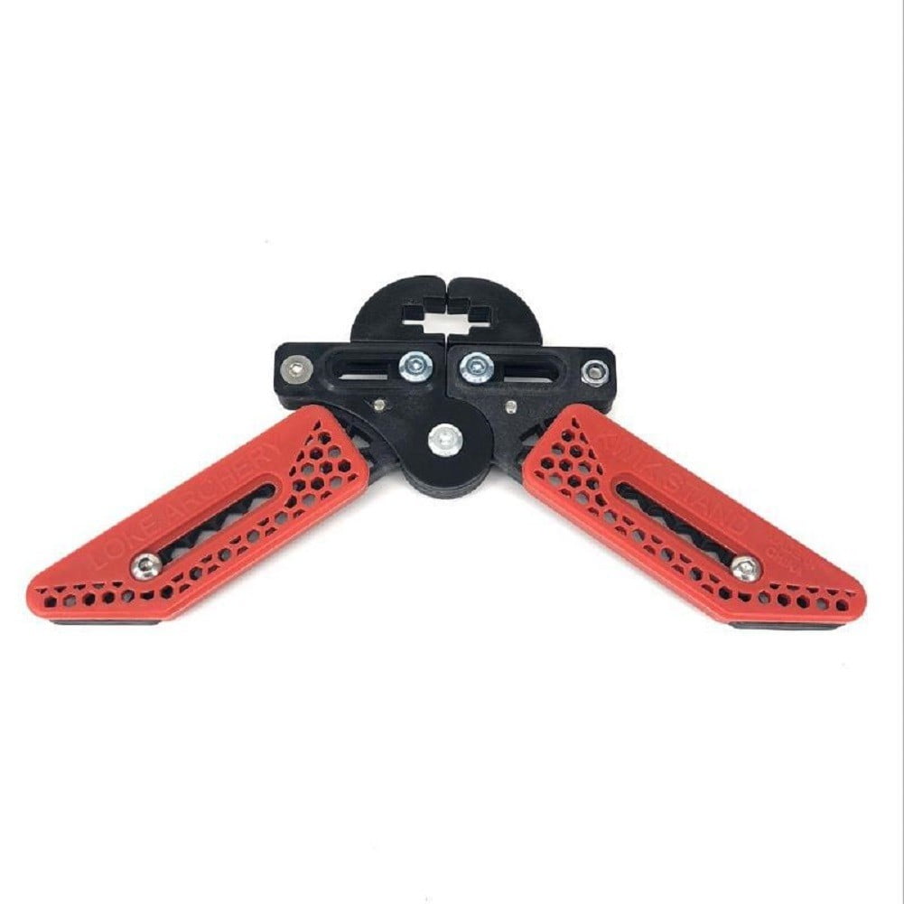 Compound Bow Stand Holder Kick Rack Legs Bow Support Adjustable Stand