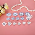 thumbnail image 4 of 15Pcs Beautiful Decoration Tea Set Miniature, Toy, For Home Verisimilitude For Living Room High Simulation, 4 of 8