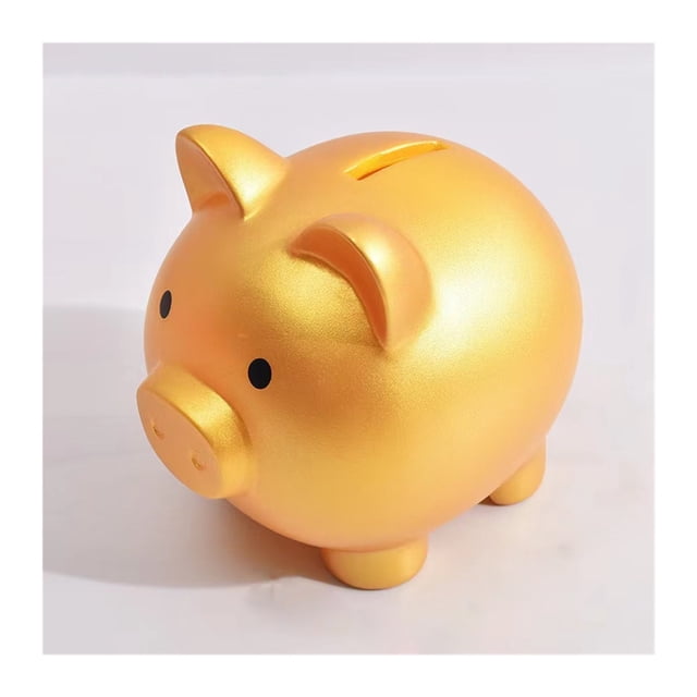 Cute Plastic Pig Money Bank Pig Money Saving Box Unbreakable Piggy Bank For Boys Girls Birthday Practical Gifts Have Educational Significance ,Long Lasting