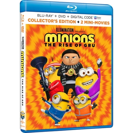 Minions: The Rise of Gru [Includes Digital Copy] [Blu-ray] [2 Discs] [2022]