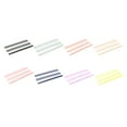 thumbnail image 4 of Youkk 10 Pcs Reliure Flexible 30 Trous Colonnes Réutilisables et Faciles avec Dossiers à Feuilles Mobiles Réutilisables Rose+10 Pcs, 4 of 6