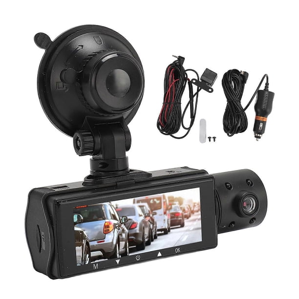 1080P Front and Rear Car DVR Camera Night Vision Wide Angle G-sensor Recording Motion Detection 24H Parking Mode Dash Cam
