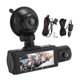 thumbnail image 1 of 1080P Front and Rear Car DVR Camera Night Vision Wide Angle G-sensor Recording Motion Detection 24H Parking Mode Dash Cam, 1 of 4