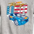 thumbnail image 3 of Hot Wheels - Racing USA - Toddler And Youth Crewneck Fleece Sweatshirt, 3 of 5
