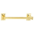 thumbnail image 2 of Geometric 18" Wall Mounted Towel Bar, Polished Nickel, 2 of 7
