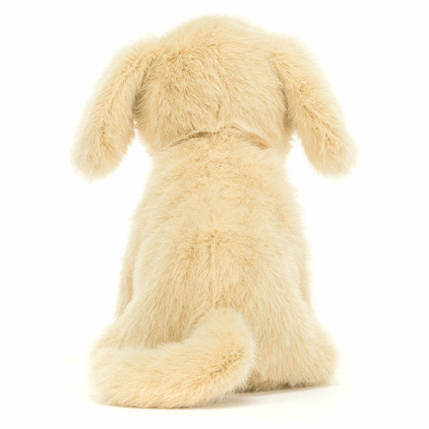 Jellycat Golden Puppy Stuffed Animal - Soft Cream Pup Plush Toy, Adorable Dog Companion for Kids & Adults