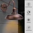 thumbnail image 4 of Luz LED de cisne para exteriores Aplique de pared Porche Casa de campo Accesorio de iluminación creativa Luces de jardín para interior y exterior B, 4 of 5