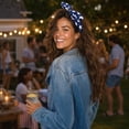 thumbnail image 4 of American Flag Bow Headband, USA Star Stripes Knotted Hair Band for 4th of July Independence Day Patriotic Party Women Accessories, 4 of 4