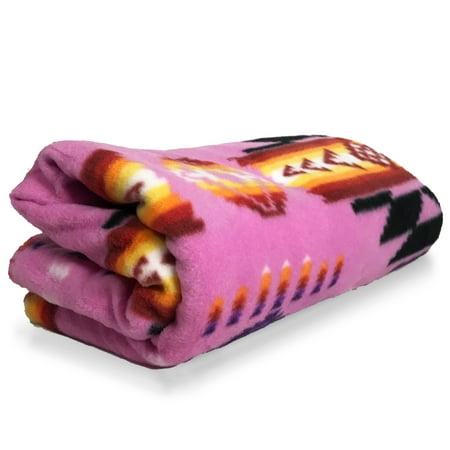 Southwest Fleece Blanket - ASR Outdoor Adventure Wilderness Fleece Blanket Southwest Stripes