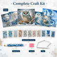 thumbnail image 3 of Beginner Diamond Art Kits for Adults, Special Shape 5D Diamond Painting Craft Kit with Crystal Gems, Easy DIY Rhinestone Art Project for Home Wall Decoration, 3 of 7