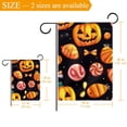 thumbnail image 3 of Halloween Pattern with Candy Elements Double Sided Garden Flag Decorative Weather Resistant Yard Flag, Large DIY Vertical Flag for Farmhouse Patio Lawn, 28x40 Inch, 3 of 6