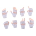 thumbnail image 2 of Guantes para figuras de acción femeninas Sunnimix Modelo de mano 1/6 JO PH Blanco Accesorio de figura de 12 pulgadas, 2 of 8