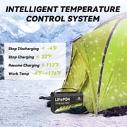 GreenOE 12V 100Ah LiFePO4 Battery Group 31 with Built-in 100A BMS, 15000 Deep Cycles Rechargeable Lithium Battery Prefect for Solar System, Rvs, Marine, Vans, Trailer, Backup (2 Units)