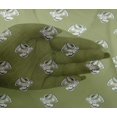 thumbnail image 4 of oneOone Viscose Chiffon Fabric Dot & Bird Block Fabric Prints By Yard 42 Inch Wide, 4 of 4