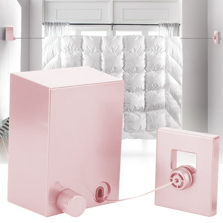 

Clothesline Clothes Drying Line Durable Simple For Home Hotel Pink