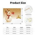 thumbnail image 2 of Naloa Christmas Snowman Gift Print Canvas Bathroom Wall Art,Bathroom Wall Art Decoration, Canvas Poster Prints,Decorative Paintings for Living Room, Bathroom, Kids Room, 2 of 6