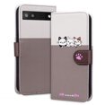 thumbnail image 1 of Compatible with Google Pixel 6A Cute Animals Pattern Wallet Case with Card Slots Flip Cover, 1 of 5