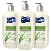 (3 pack) (3 Pack) Suave Skin Solutions Soothing with Aloe Body Lotion, 32 oz