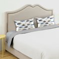 thumbnail image 5 of Haosy Satin Pillowcase for Hair and Skin Standard Cooling Silk Pillow Case with Envelope Closure Bears Sleep on Cloud Moon 20"x30", 5 of 9