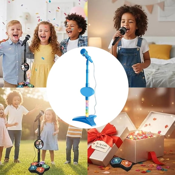 2026 New All-in-One Microphone Toy for Kids, Kids Microphone with Adjustable Stand, The All-in-One Microphone Toy for Boys & Girls