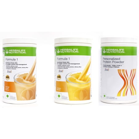 HERBLIFE Nutrition Shake Mix ORANGE WITH MANGO AND PROTEIN POWDER 400 GRAM