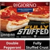 Frozen Pizza, DiGiorno Pepperoni Fully Stuffed Crust Pizza, 31.2 oz