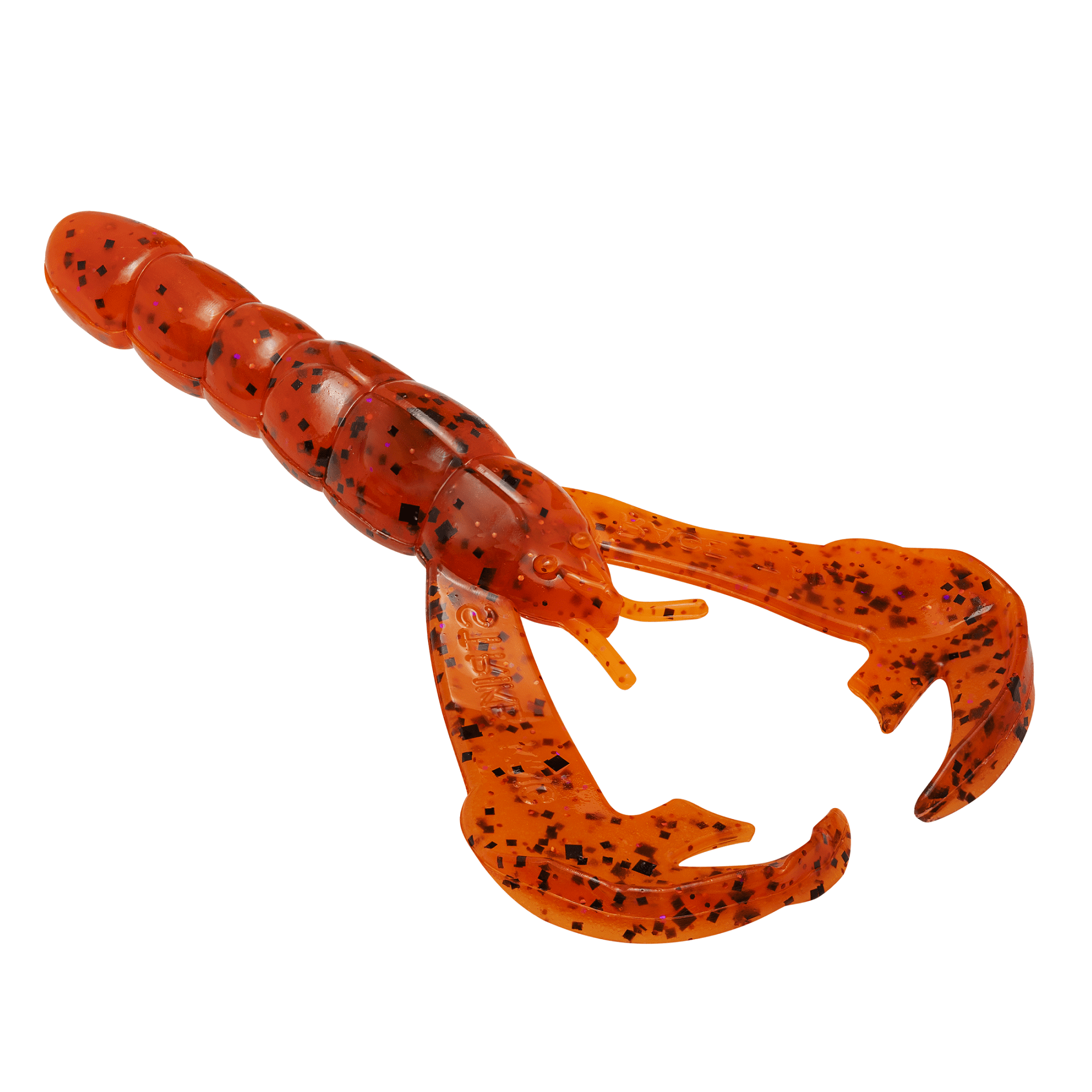 Strike King Rage Craw 4 Blue Flake Soft Bait Lure 