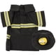 thumbnail image 1 of 1 juego de ropa para perros y mascotas Forma de uniforme de bombero Ropa para mascotas Traje de actuación de fiesta Abrigo transformado para mascota Gato Cachorro Tamaño S Negro, 1 of 5