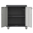 thumbnail image 3 of Heavy-Duty Metal Garage Storage Cabinet With Wheels, Sturdy And Durable Tool Storage Cabinet For Garage Office Home Organizer, 3 of 10