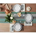thumbnail image 3 of GFDYREE Burlap Linen Rustic Table Runners 36 Inches Long, Vintage Farm Wood Grain Green and Gray Table Runner Farmhouse Style for Coffee Table, Holiday Parties, Wedding, Events Dinner, Home, 3 of 7