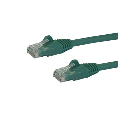 UPC: 0065030842235 | StarTech N6PATCH6GN 6 ft. Green Cat6 Cable with Snagless RJ45 Connectors – Cat6 Ethernet Cable – 6 ft. UTP Cat 6 Patch Cable