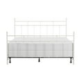 thumbnail image 5 of Hillsdale Furniture Providence Metal King Bed with Spindle and Casting Design, Soft White, 5 of 12