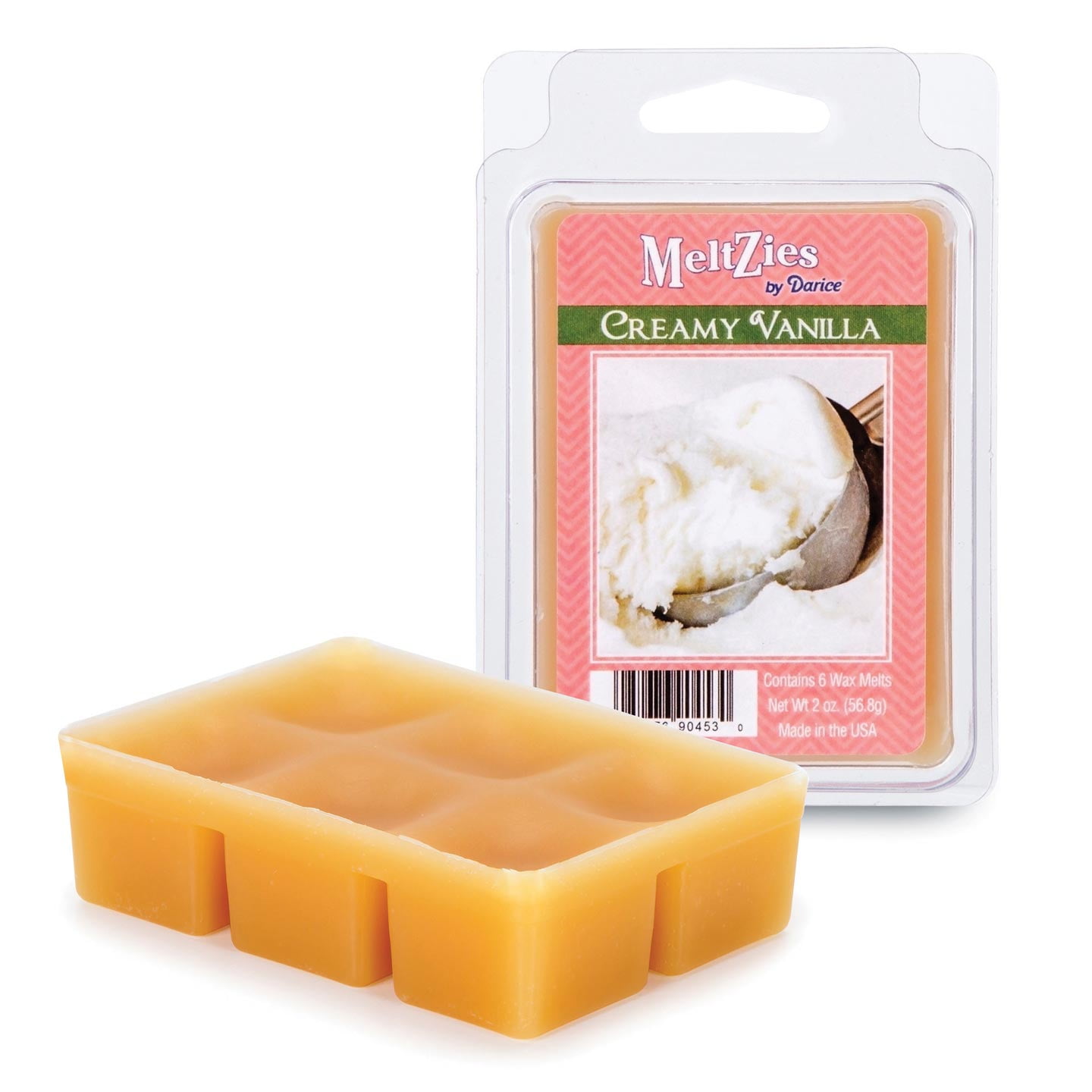 Meltzies Scented Wax Melts Creamy Vanilla Scent Cubes