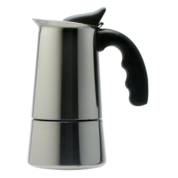 Primula Stainless Steel 4 Cup Stovetop Espresso Maker, Polished